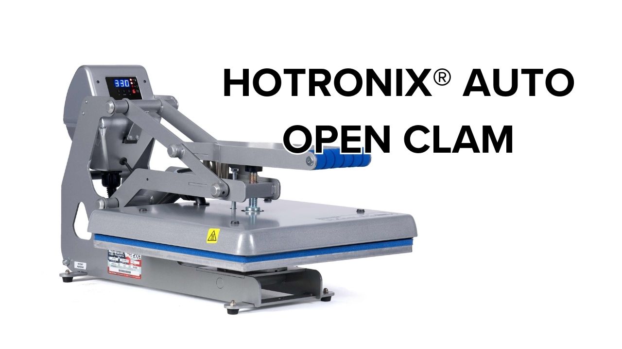 Heizpresse Hotronix Auto Open Clam Transfer Presse