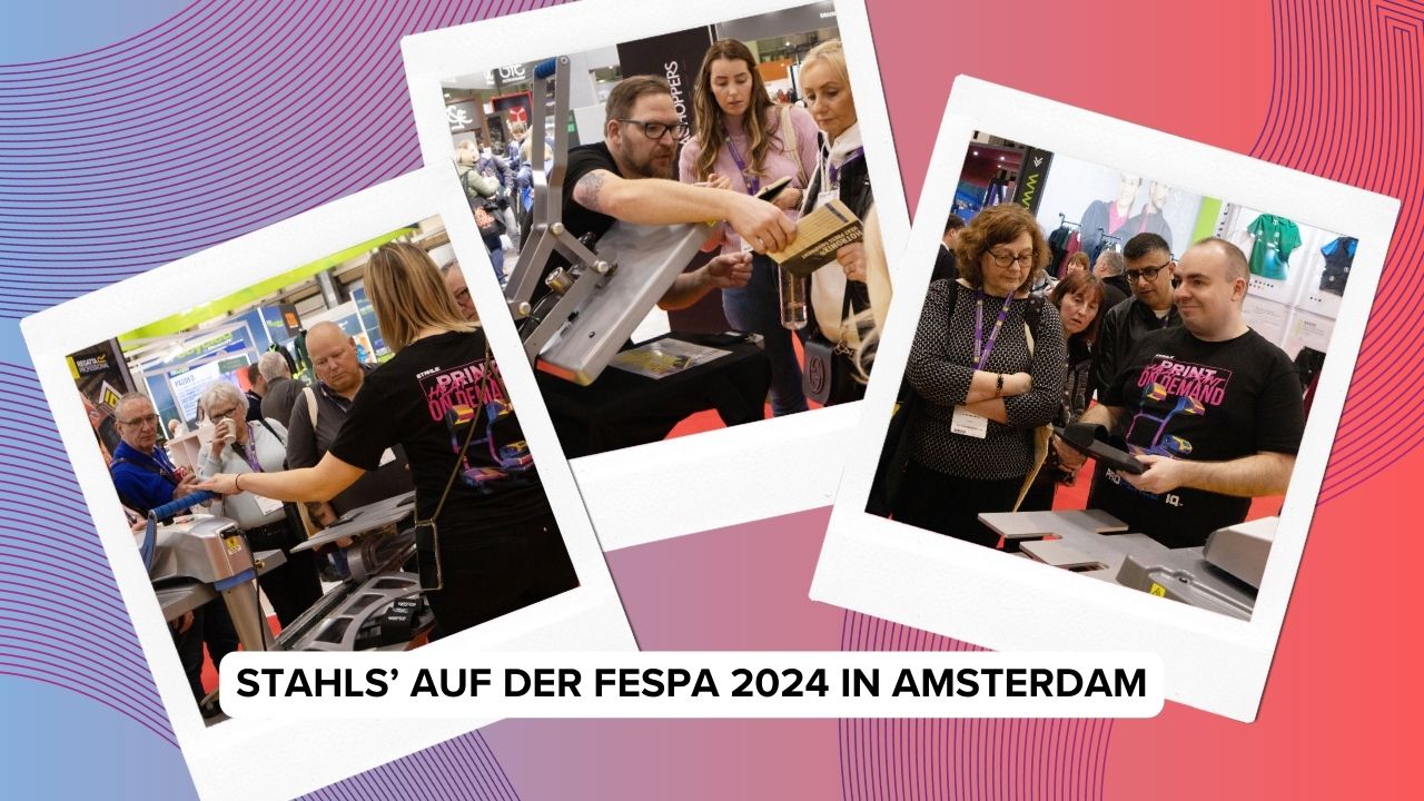T Shirt Business Marketing Messebesuch STAHLS' FESPA 2024