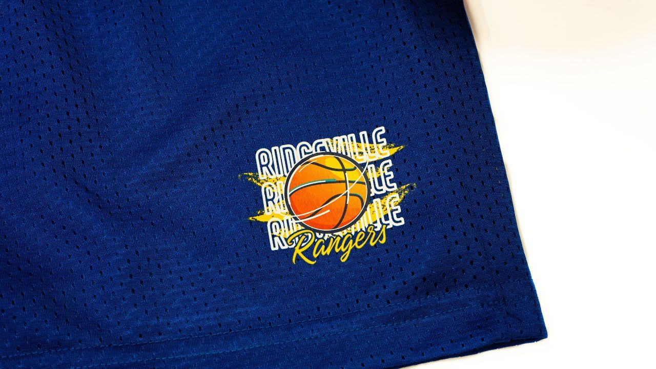 Sporthose bedrucken Logo